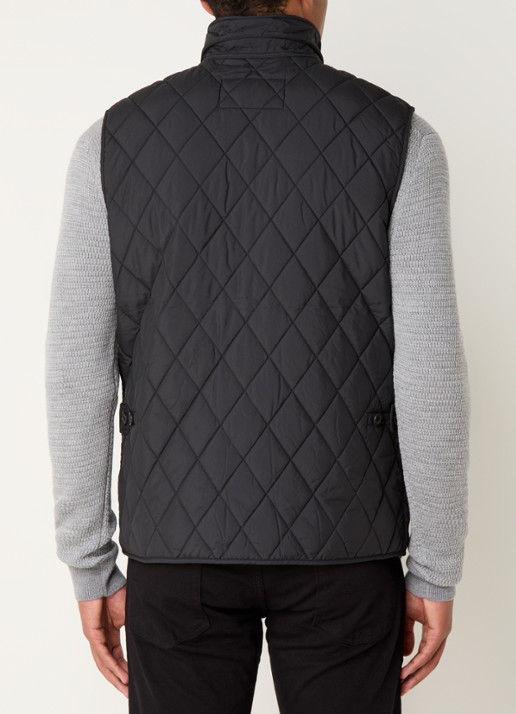Ralph Lauren Beaton gewatteerde utility bodywarmer met opgestikte zakken - achterkant 4 polo black / zwart
