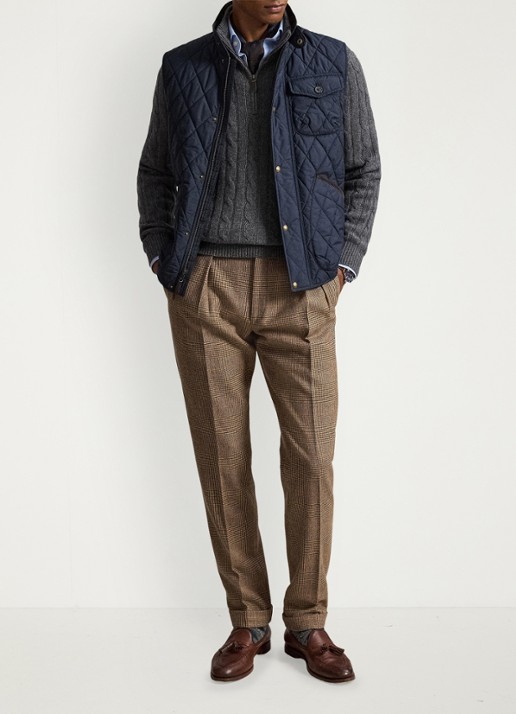 Ralph Lauren Beaton gewatteerde utility bodywarmer met opgestikte zakken
