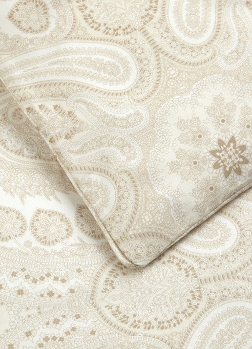 Ralph Lauren Beaumont dekbedovertrek - achterkant 3 cream