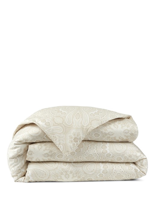 Ralph Lauren Beaumont dekbedovertrek - voorkant cream