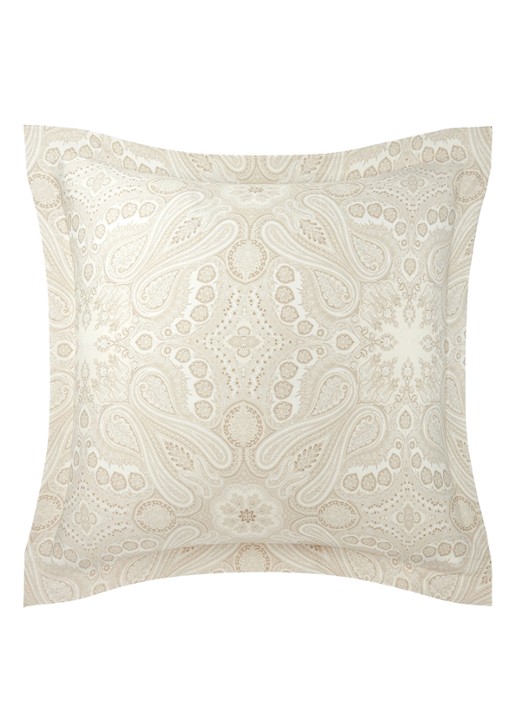 Ralph Lauren Beaumont kussensloop - voorkant cream