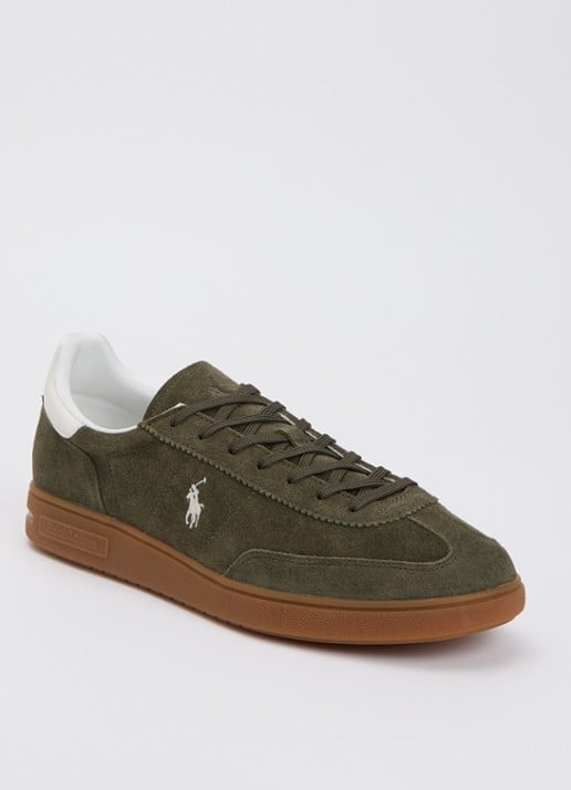 Ralph Lauren Bedford sneaker van suède