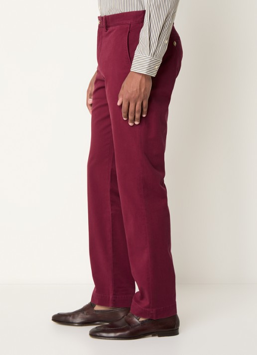 Ralph Lauren Bedford straight fit chino met stretch - detail 3 red carpet / rood