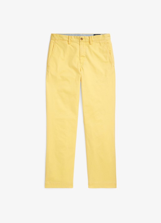 Ralph Lauren Bedford straight fit chino met stretch - voorkant 2 corn yellow-30rc
