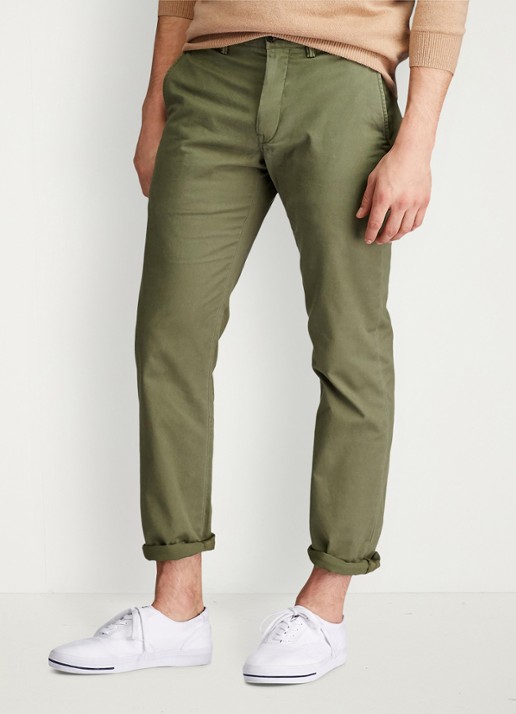 Ralph Lauren Bedford straight fit chino met stretch - detail 2 garden trail-30z6