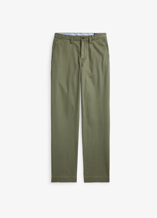 Ralph Lauren Bedford straight fit chino met stretch - voorkant 3 garden trail-30z6