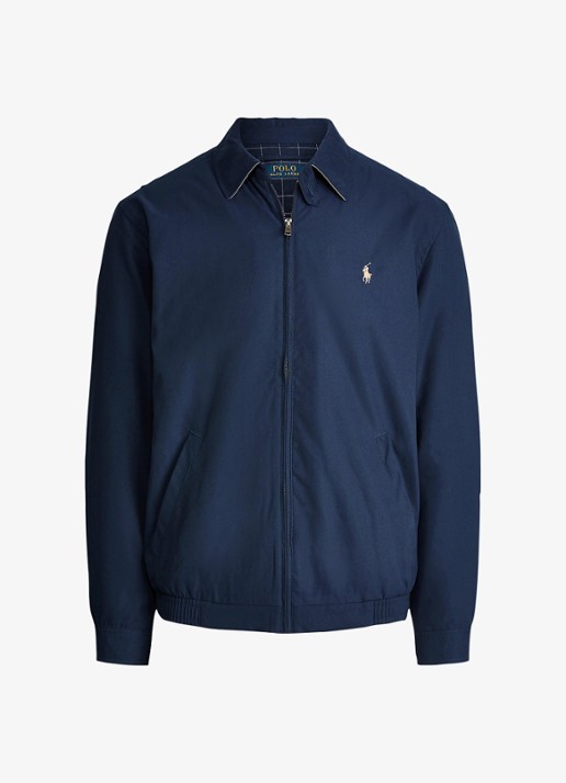 Ralph Lauren Bi-Swing jack met logo en steekzakken