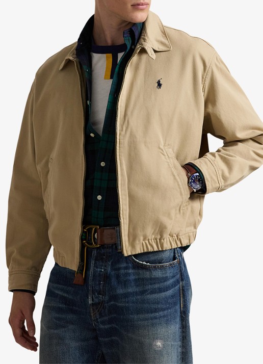 Ralph Lauren Big Bayport bomberjack met steekzakken