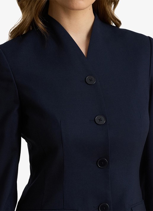 Ralph Lauren Blazer van wol met klepzakken - detail 2 lauren navy / blauw