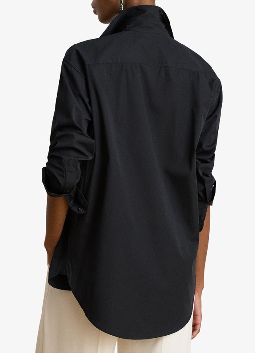 Ralph Lauren Blouse met strass - achterkant 3 zwart