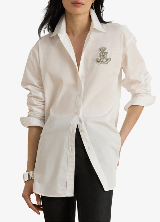 Ralph Lauren Blouse met strass