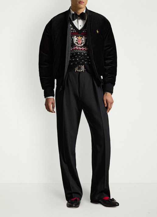 Ralph Lauren Bomberjack met logoborduring