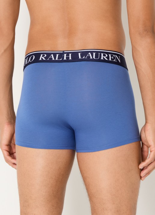 Ralph Lauren Boxershorts met logoband in 2-pack - achterkant groen