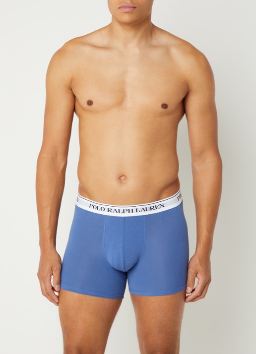 Ralph Lauren Boxershorts met logoband in 3-pack