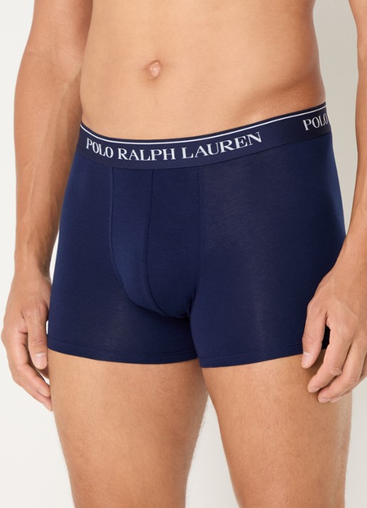 Ralph Lauren Boxershorts met logoband in 3-pack - voorkant 3 jeans
