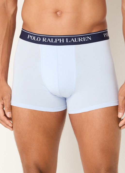Ralph Lauren Boxershorts met logoband in 3-pack - detail 2 royalblauw