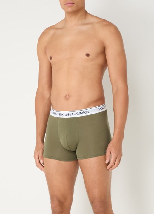 Ralph Lauren Boxershorts met logoband in 3-pack