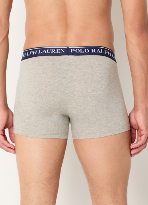 Ralph Lauren Boxershorts met logoband in 5-pack - achterkant 3 donkerblauw