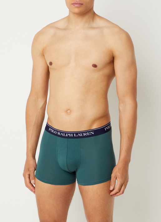 Ralph Lauren Boxershorts met logoband in 5-pack