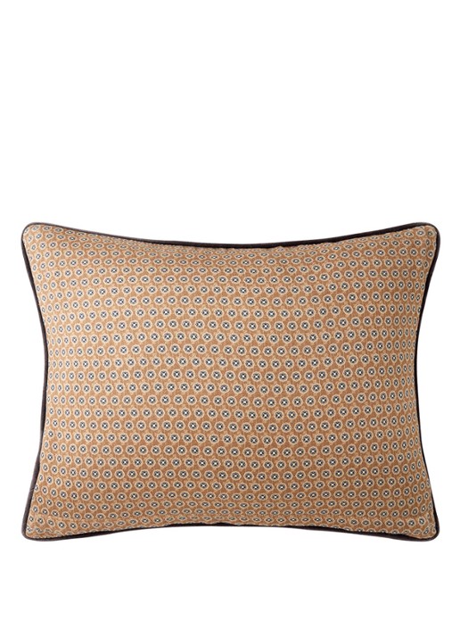 Ralph Lauren Bullard sierkussenhoes 38 x 50 cm - achterkant bruin