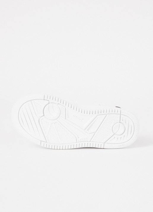 Ralph Lauren C-Masters Court sneaker met logo - detail 4 wit