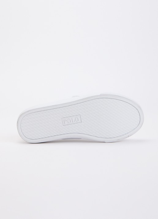 Ralph Lauren C-Ryley sneaker met logo  - detail wit