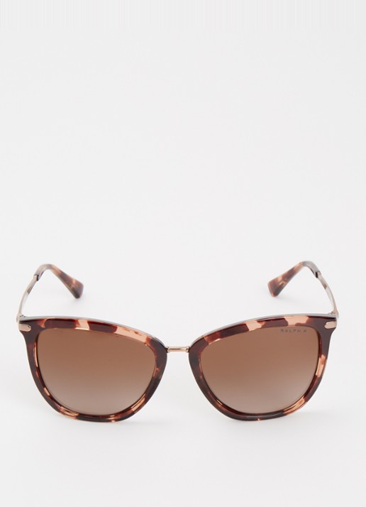 Ralph Lauren Cat Eye zonnebril gepolariseerd RA5245 - detail 2 bruin