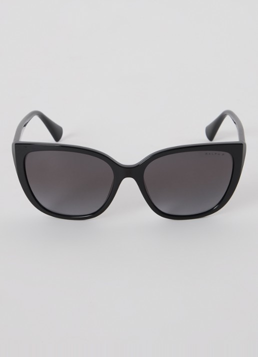 Ralph Lauren Cat Eye zonnebril gepolariseerd RA5274 - detail 2 zwart