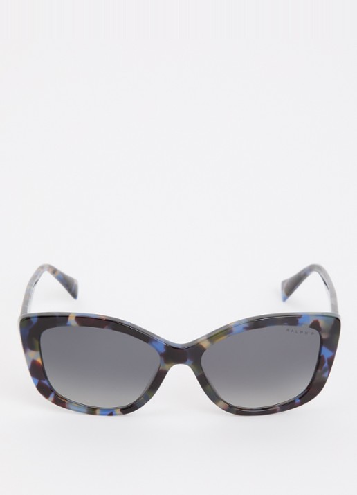 Ralph Lauren Cat Eye zonnebril gepolariseerd RA5358U - detail donkergrijs