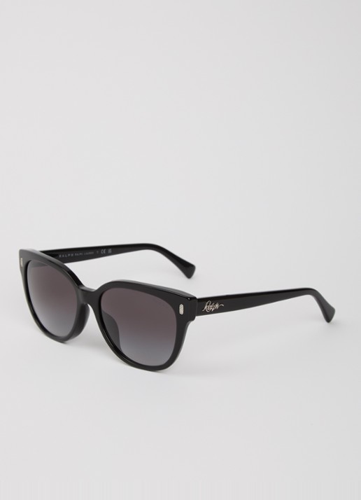 Ralph Lauren Cat Eye zonnebril RA5305U - voorkant zwart