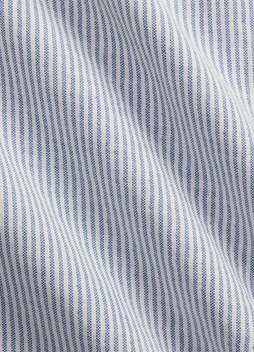 Ralph Lauren Classic fit Oxford overhemd met streepprint - detail 5 7202 blue cream / blauw