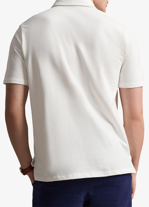 Ralph Lauren Classic fit polo met embleem - achterkant white / wit
