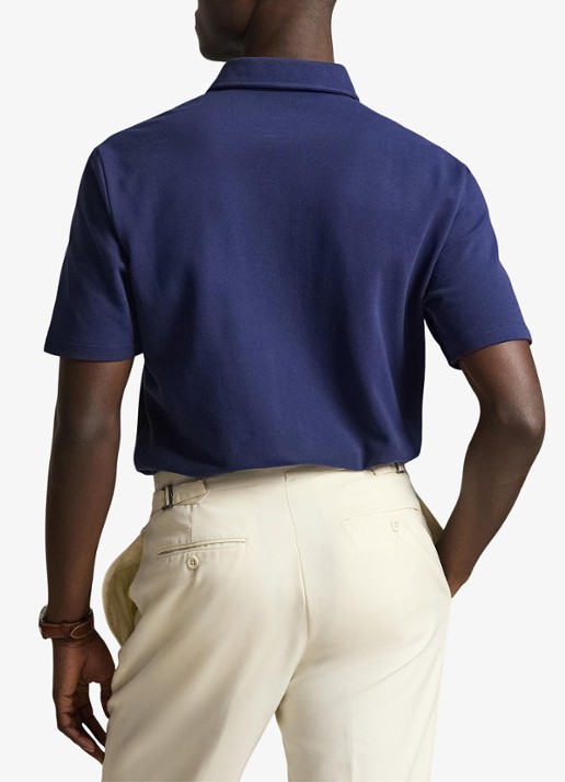Ralph Lauren Classic fit polo met embleem - achterkant 5 dark cobalt / donkerblauw