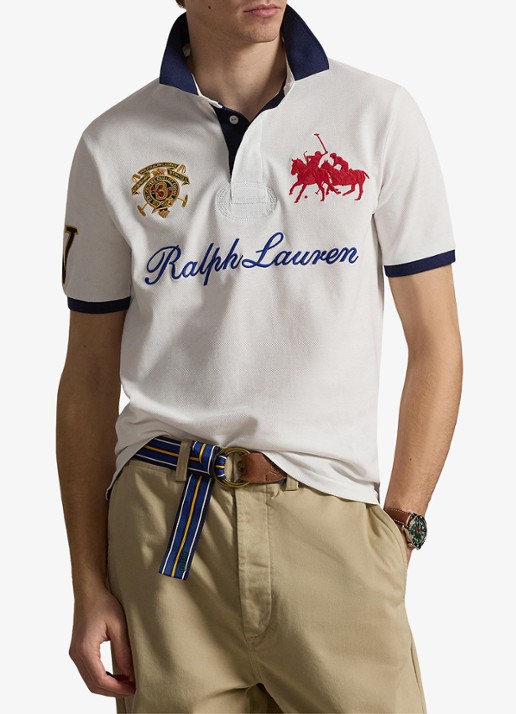 Ralph Lauren Classic fit polo met logoborduring