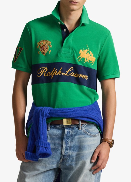 Ralph Lauren Classic fit polo met logoborduring
