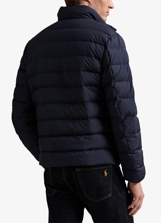 Ralph Lauren Colden gewatteerd jack met donsvulling en steekzakken - achterkant collection navy / donkerblauw