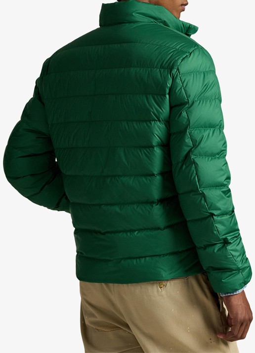 Ralph Lauren Colden gewatteerd jack met donsvulling en steekzakken - achterkant new forest / groen