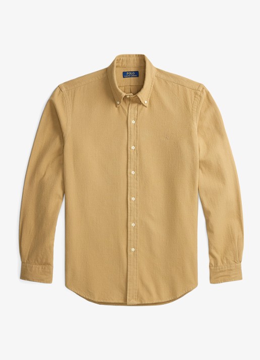 Ralph Lauren Costum fit overhemd met logoborduring