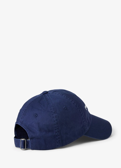 Ralph Lauren Cotton Twill Ball Cap - achterkant 2 newport navy / blauw