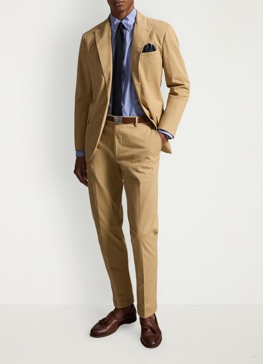 Ralph Lauren Custom fit overhemd met ruitdessin en logoborduring