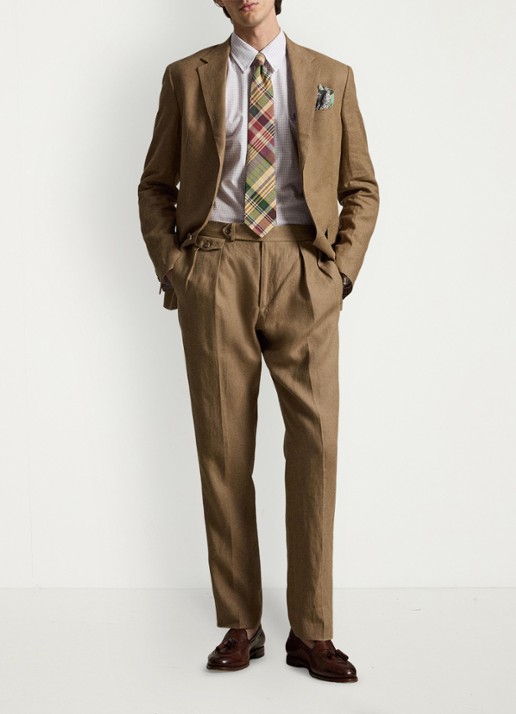 Ralph Lauren Custom fit overhemd met ruitdessin