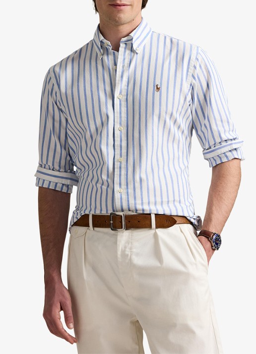 Ralph Lauren Custom fit overhemd met streepprint