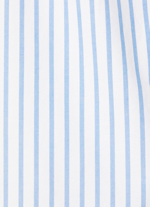Ralph Lauren Custom fit overhemd met streepprint  - detail 6 blue/white / blauw