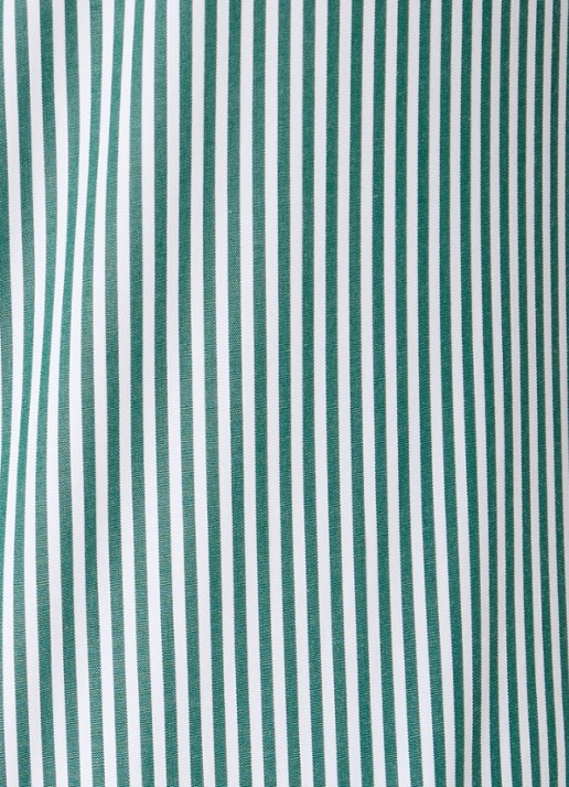 Ralph Lauren Custom fit overhemd met streepprint - detail 2 donkergroen