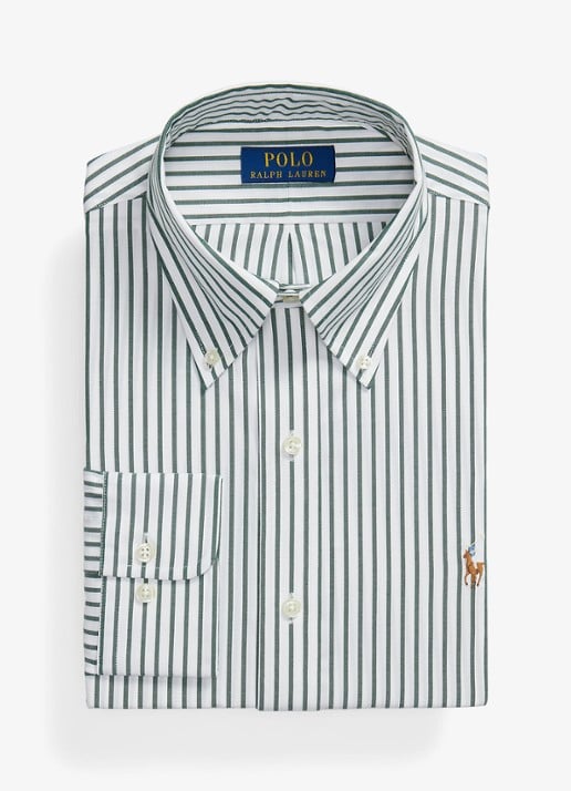 Ralph Lauren Custom fit overhemd met streepprint