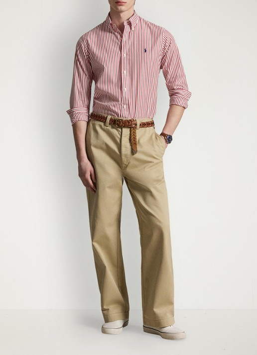 Ralph Lauren Custom fit overhemd met streepprint