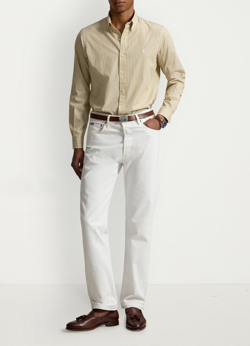 Ralph Lauren Custom fit overhemd met streepprint