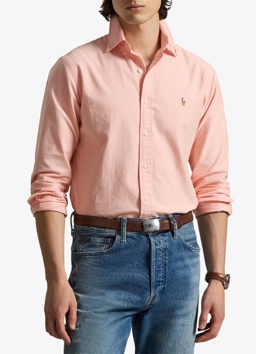 Ralph Lauren Custom fit Oxford overhemd