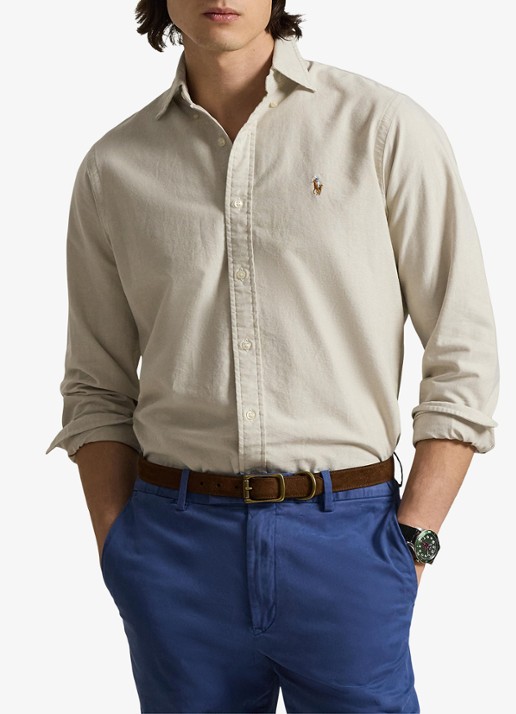 Ralph Lauren Custom fit Oxford overhemd