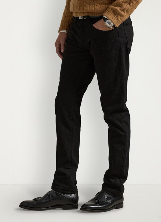 Ralph Lauren Custom slim fit polo van piqué katoen - detail erin green/c3966-zxw4